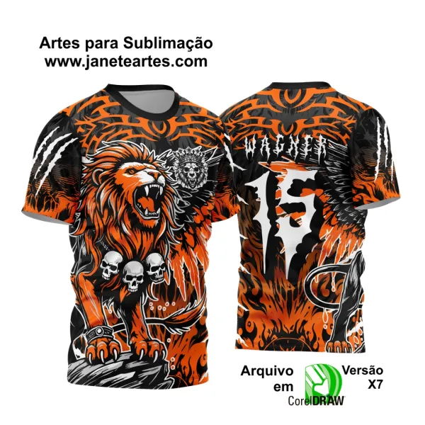 Arte Vetor Camisa de Interclasse Leão 2024 - 2025 