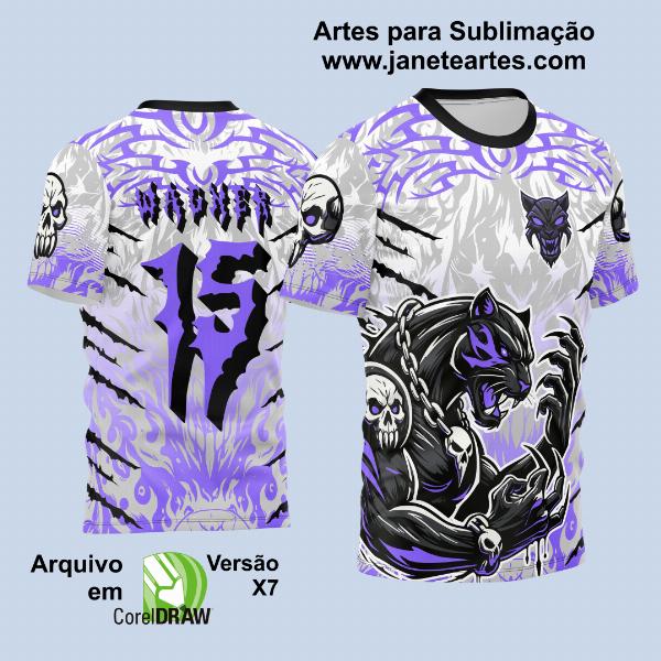 Arte Vetor Camisa de Interclasse Pantera Dark 2024 - 2025