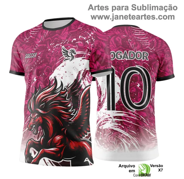 Arte Vetor Camisa de Interclasse Pégasus -  Jogos Internos 2024 - 2025