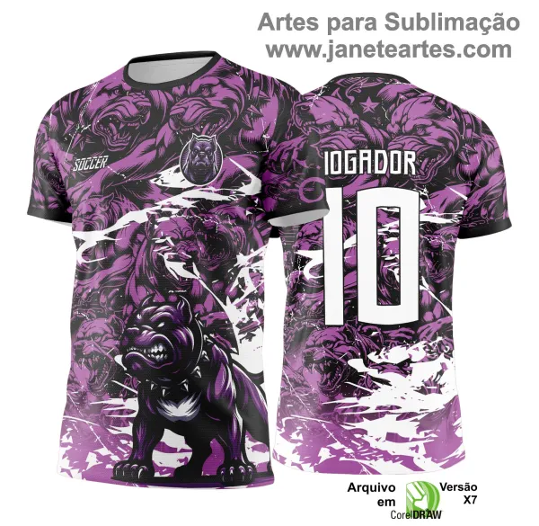 Arte Vetor - Camisa de Interclasse Pitbull - 2025