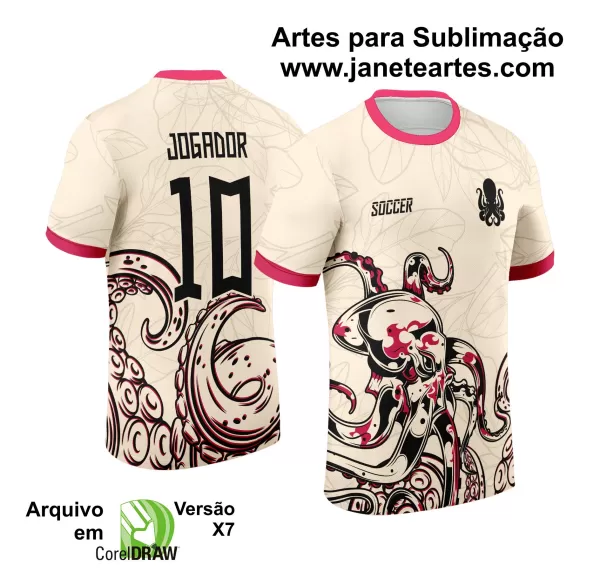 Arte Vetor Camisa de Interclasse Polvo 2024 - 2025