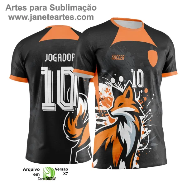 Arte Vetor - Camisa de Interclasse Raposa - 2025