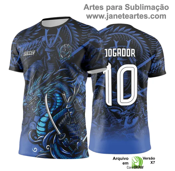 Arte Vetor - Camisa de Interclasse Samurai - 2025