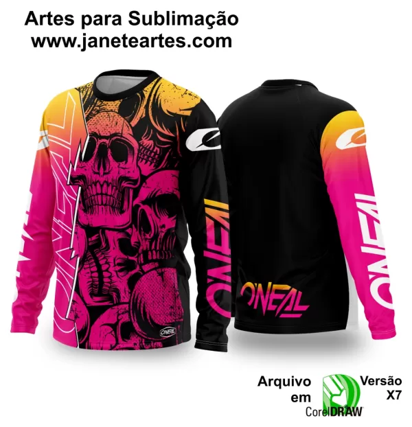 Arte Vetor Camisa de MOTOCROSS 2024 - 2025