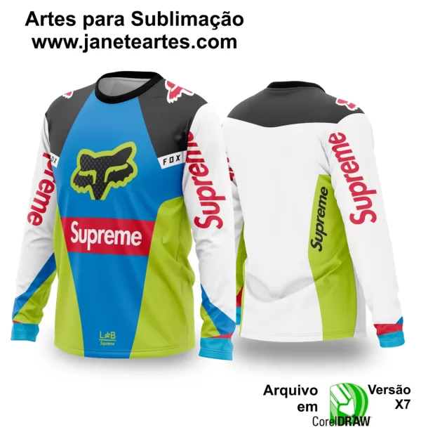 Arte Vetor Camisa de MOTOCROSS 2024 - 2025