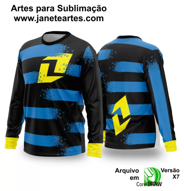 Arte Vetor Camisa de MOTOCROSS 2024 - 2025