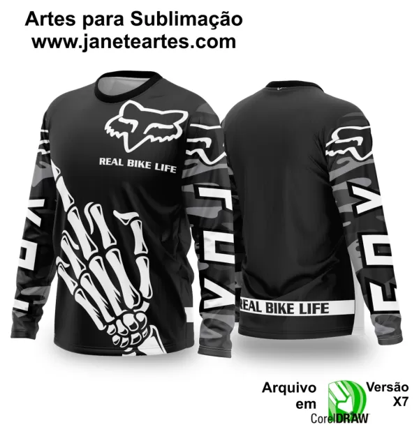 Arte Vetor Camisa de MOTOCROSS 2024 - 2025