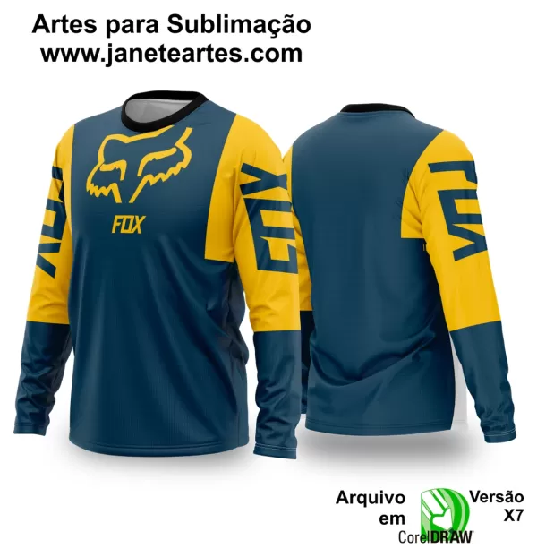 Arte Vetor Camisa de MOTOCROSS 2024 - 2025