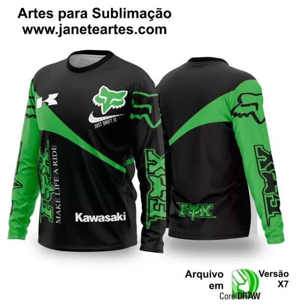 Arte Vetor Camisa de MOTOCROSS 2024 - 2025