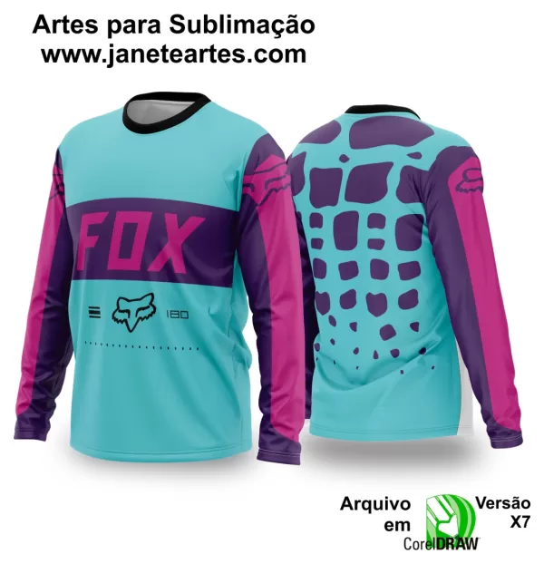 Arte Vetor Camisa de MOTOCROSS 2024 - 2025