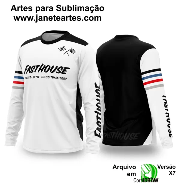 Arte Vetor Camisa de MOTOCROSS 2024 - 2025