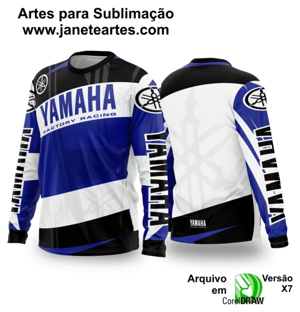 Arte Vetor Camisa de MOTOCROSS 2024 - 2025