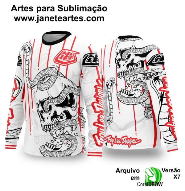 Arte Vetor Camisa de MOTOCROSS 2024 - 2025