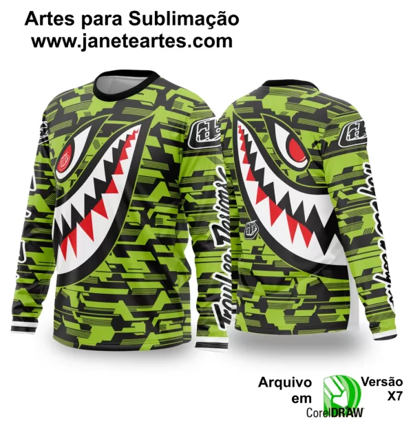 Arte Vetor Camisa de MOTOCROSS 2024 - 2025