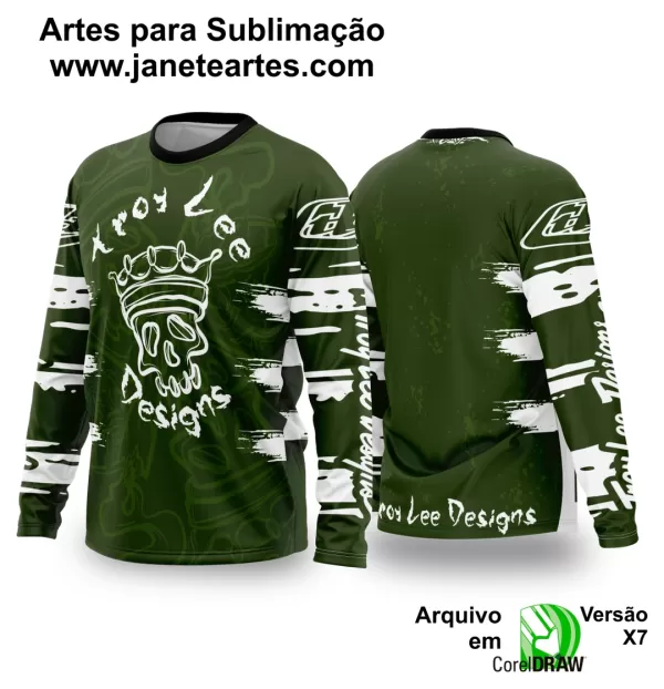 Arte Vetor Camisa de MOTOCROSS 2024 - 2025