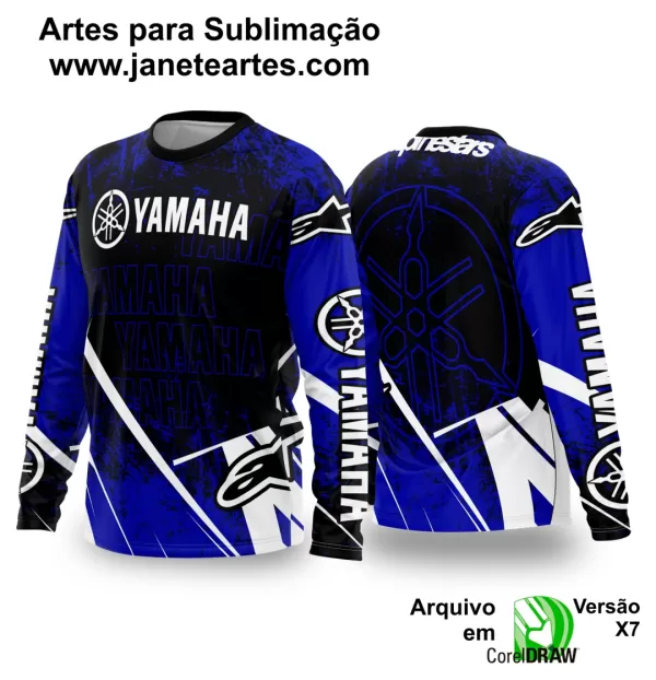 Arte Vetor Camisa de MOTOCROSS 2024 - 2025