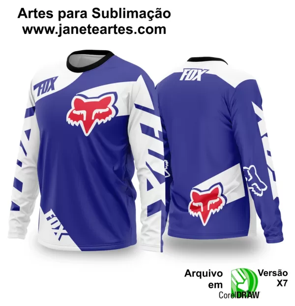 Arte Vetor Camisa de MOTOCROSS 2024 - 2025