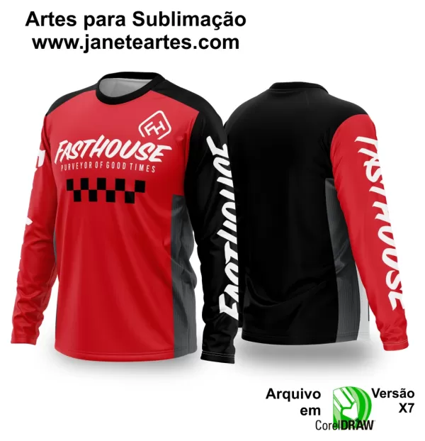 Arte Vetor Camisa de MOTOCROSS 2024 - 2025