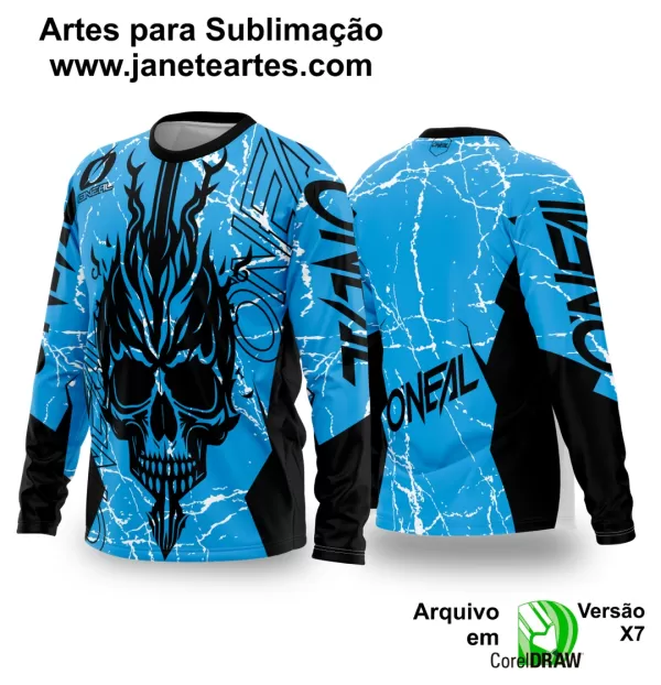 Arte Vetor Camisa de MOTOCROSS 2024 - 2025