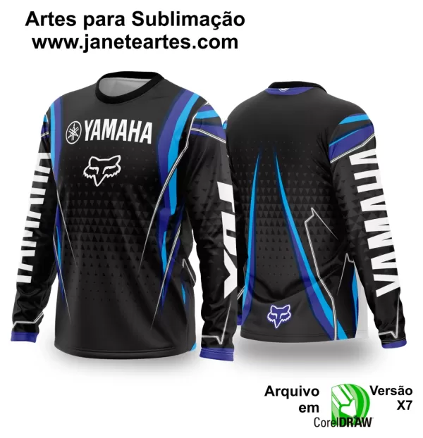 Arte Vetor Camisa de MOTOCROSS 2024 - 2025