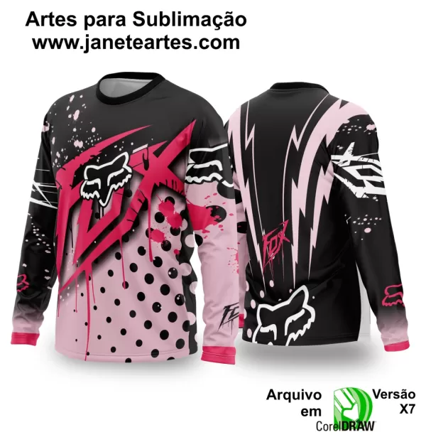 Arte Vetor Camisa de MOTOCROSS 2024 - 2025