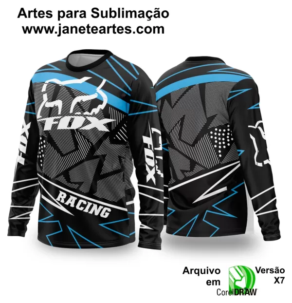 Arte Vetor Camisa de MOTOCROSS 2024 - 2025