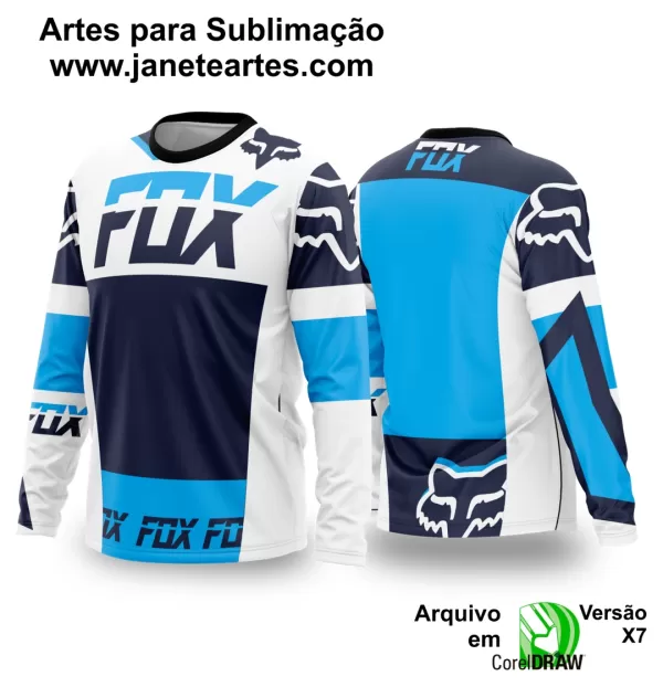 Arte Vetor Camisa de MOTOCROSS 2024 - 2025