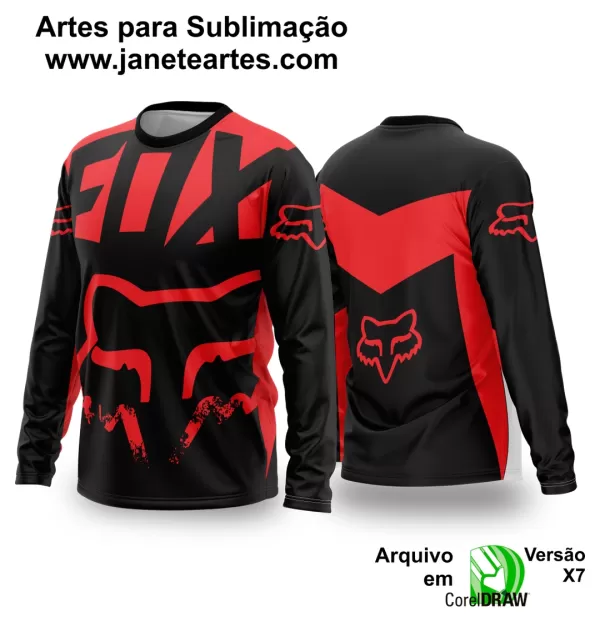 Arte Vetor Camisa de MOTOCROSS 2024 - 2025