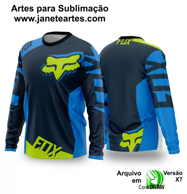 Arte Vetor Camisa de MOTOCROSS 2024 - 2025