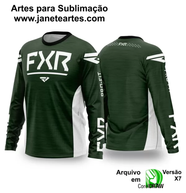 Arte Vetor Camisa de MOTOCROSS 2024 - 2025