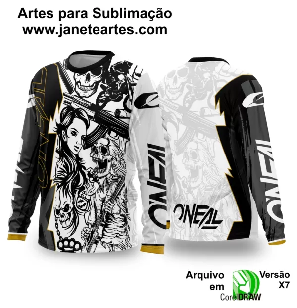 Arte Vetor Camisa de MOTOCROSS 2024 - 2025