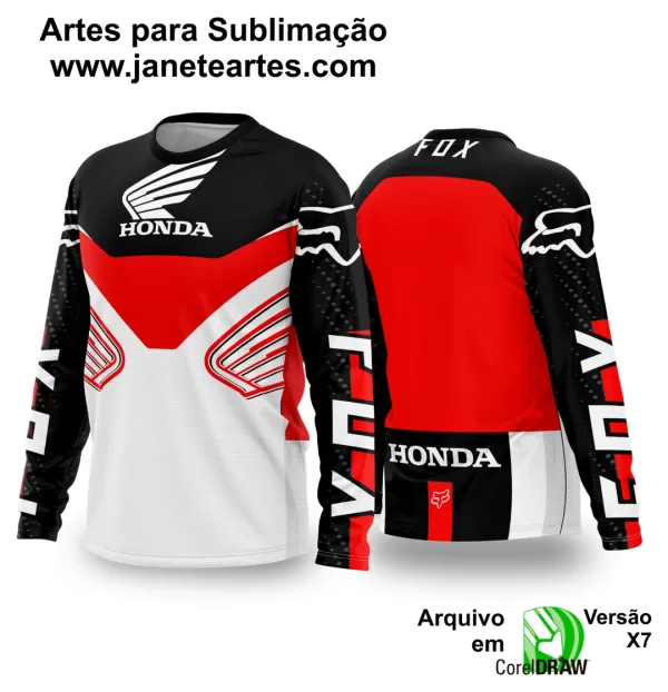 Arte Vetor Camisa de MOTOCROSS 2024 - 2025