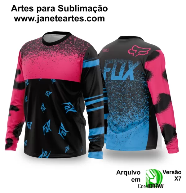 Arte Vetor Camisa de MOTOCROSS 2024 - 2025