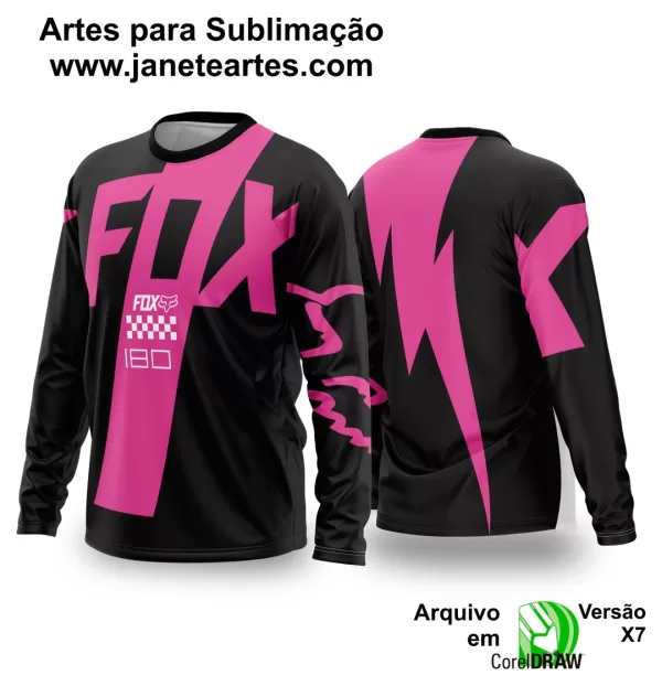 Arte Vetor Camisa de MOTOCROSS 2024 - 2025