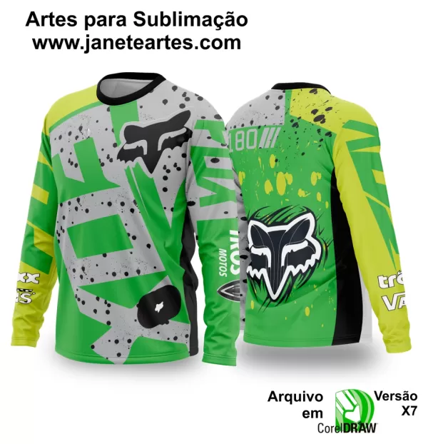 Arte Vetor Camisa de MOTOCROSS 2024 - 2025