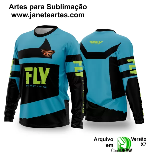 Arte Vetor Camisa de MOTOCROSS 2024 - 2025