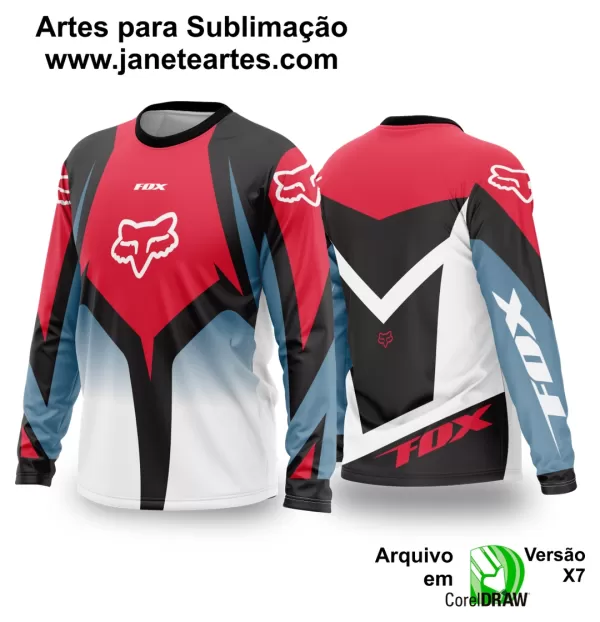 Arte Vetor Camisa de MOTOCROSS 2024 - 2025