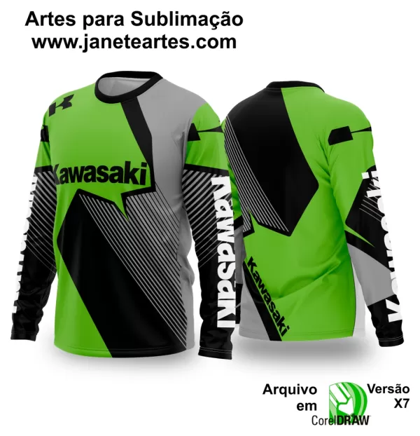 Arte Vetor Camisa de MOTOCROSS 2024 - 2025