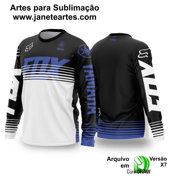 Arte Vetor Camisa de MOTOCROSS 2024 - 2025