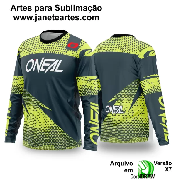 Arte Vetor Camisa de MOTOCROSS 2024 - 2025