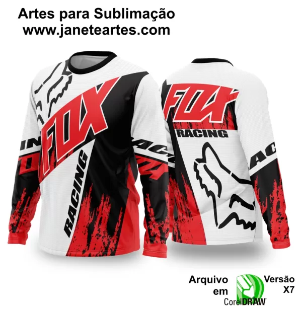 Arte Vetor Camisa de MOTOCROSS 2024 - 2025