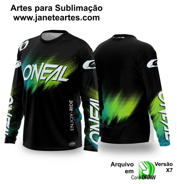 Arte Vetor Camisa de MOTOCROSS 2024 - 2025