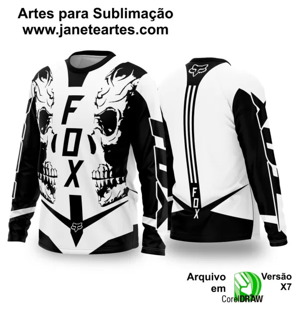 Arte Vetor Camisa de MOTOCROSS 2024 - 2025