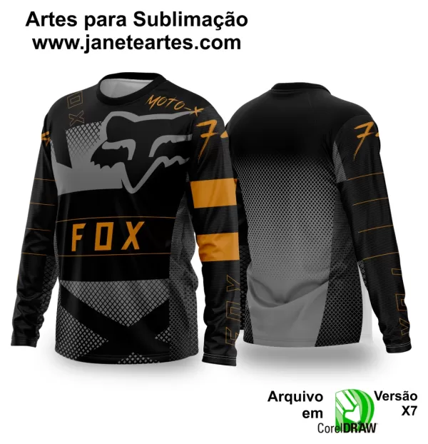 Arte Vetor Camisa de MOTOCROSS 2024 - 2025