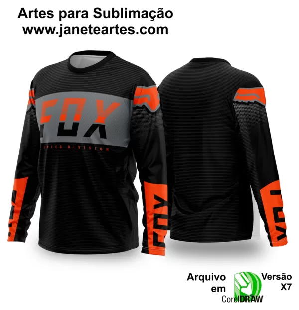 Arte Vetor Camisa de MOTOCROSS 2024 - 2025