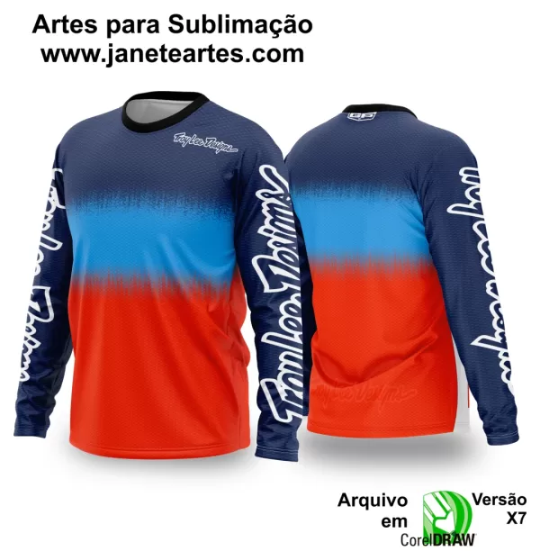 Arte Vetor Camisa de MOTOCROSS 2024 - 2025