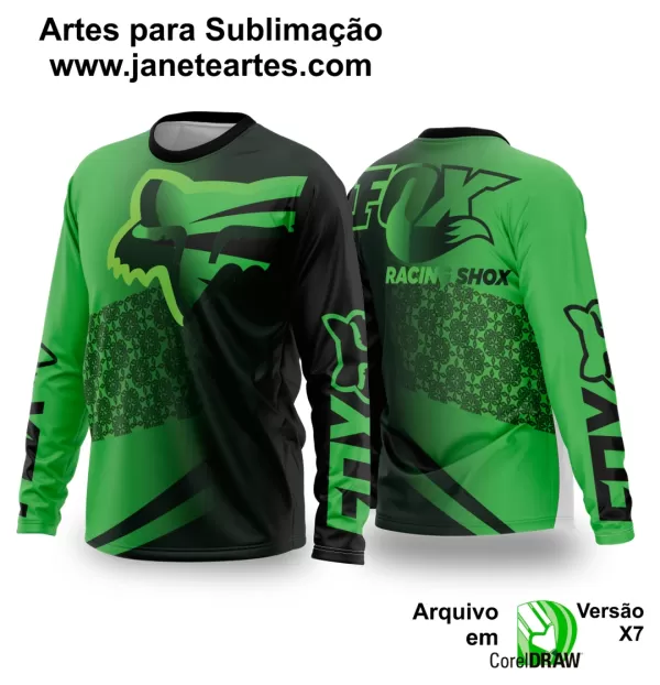 Arte Vetor Camisa de MOTOCROSS 2024 - 2025