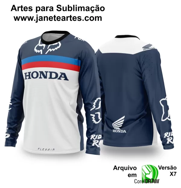 Arte Vetor Camisa de MOTOCROSS 2024 - 2025