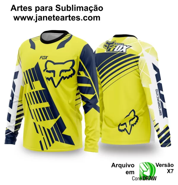 Arte Vetor Camisa de MOTOCROSS 2024 - 2025