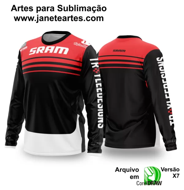 Arte Vetor Camisa de MOTOCROSS 2024 - 2025